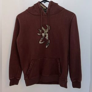 Browning Small Brown Hoodie
